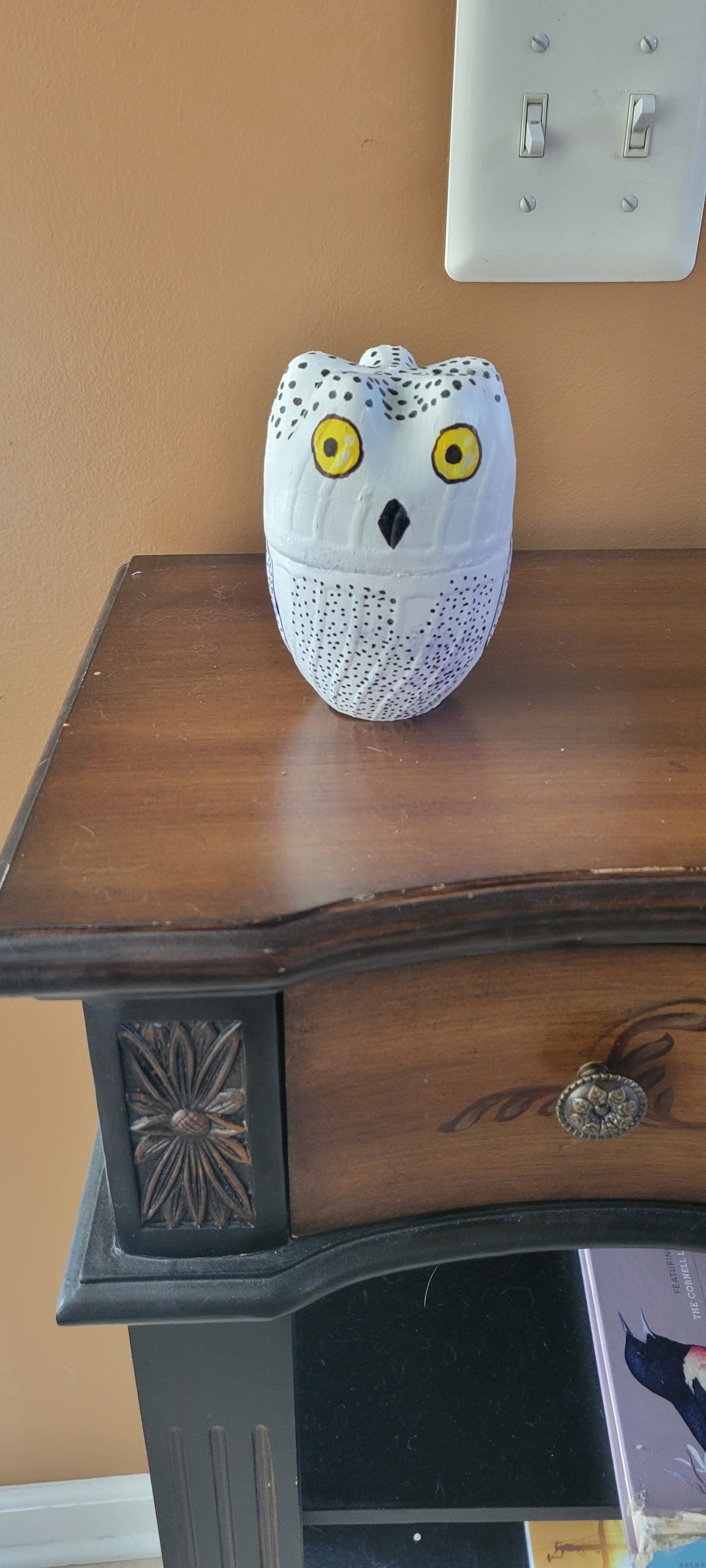 Large Snowy Owls